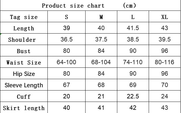 Women's Short Long-Sleeved T-Shirt Elastic Waist Bodycon Short Skirt Two-Piece Set 8