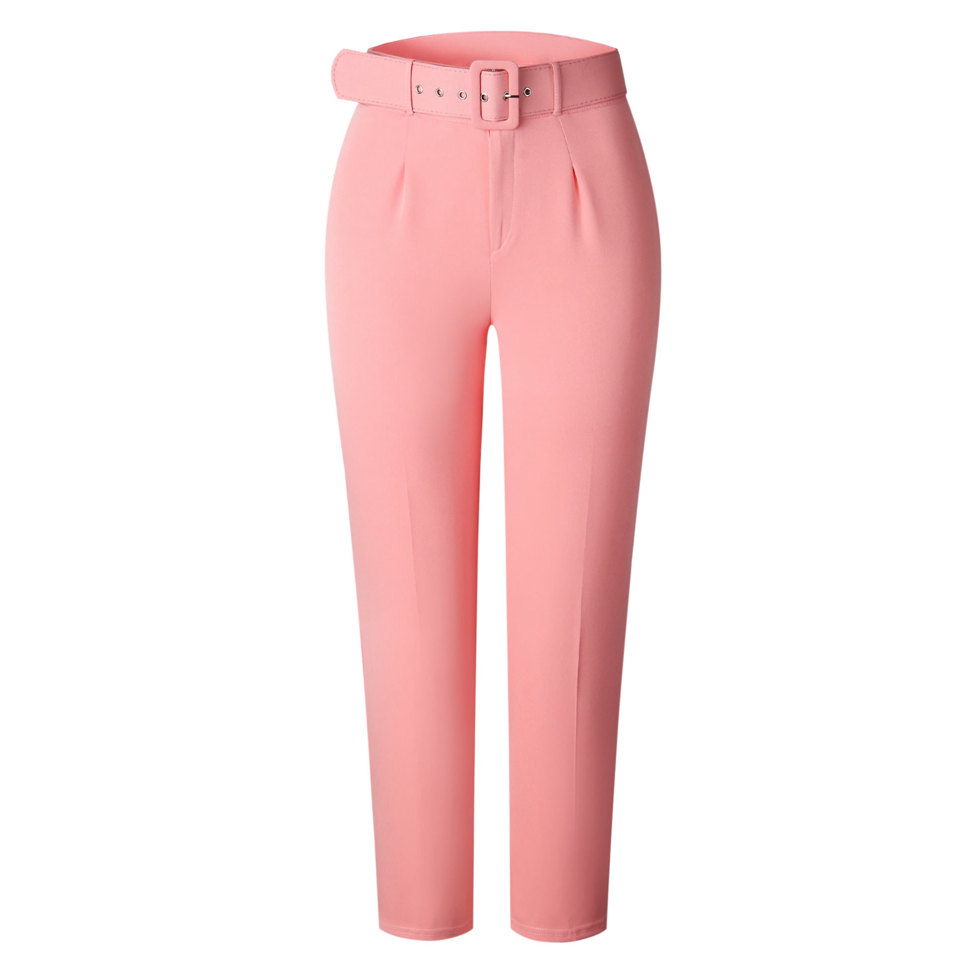 Women's Spring And Summer High Waist Casual Pants Slim Fit Set Career Women's Trousers Autumn Professional Pants 16