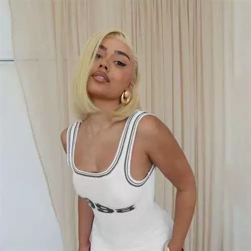 Sleeveless knit tight fitting short dress 5