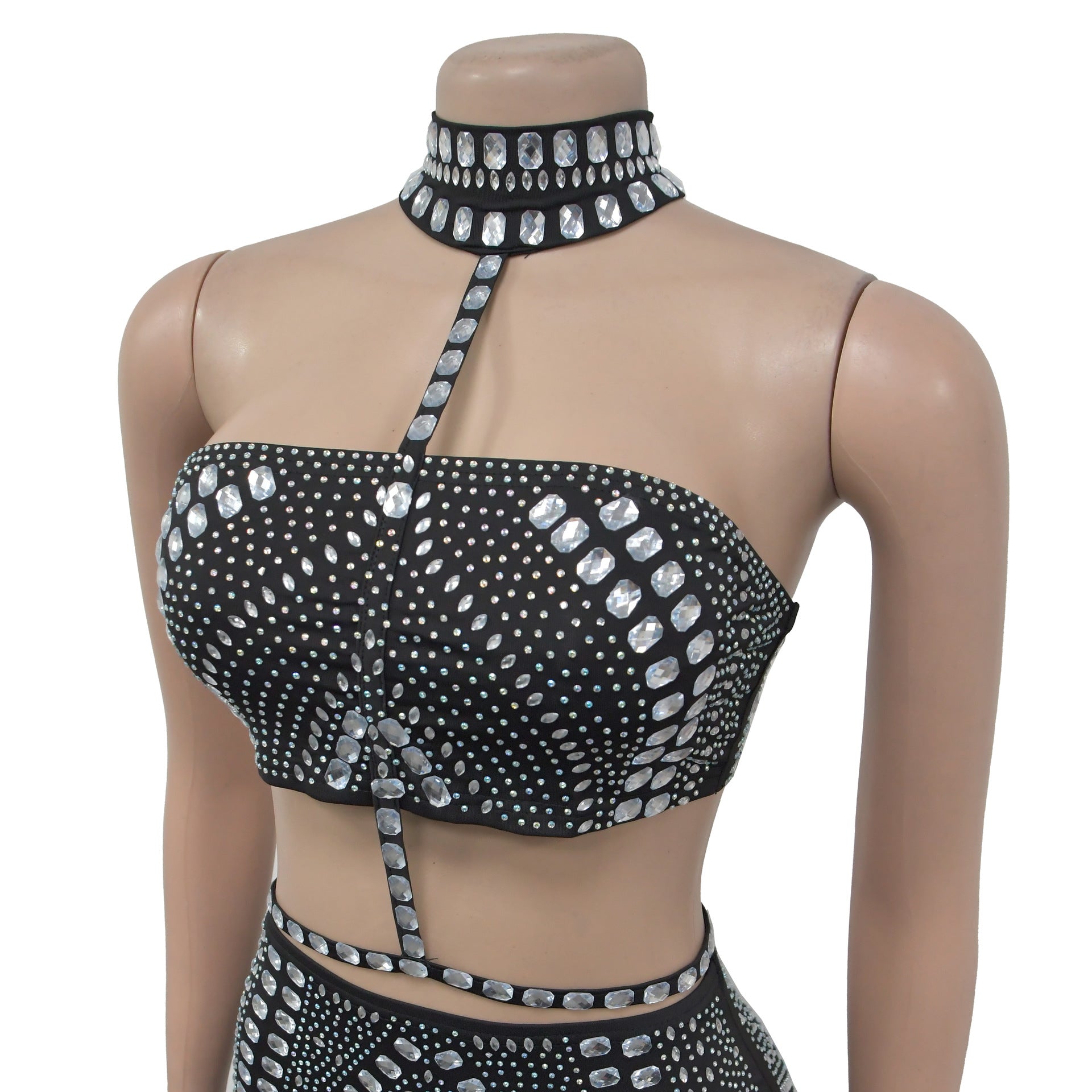 Women Sleeveless Beaded Dress 13