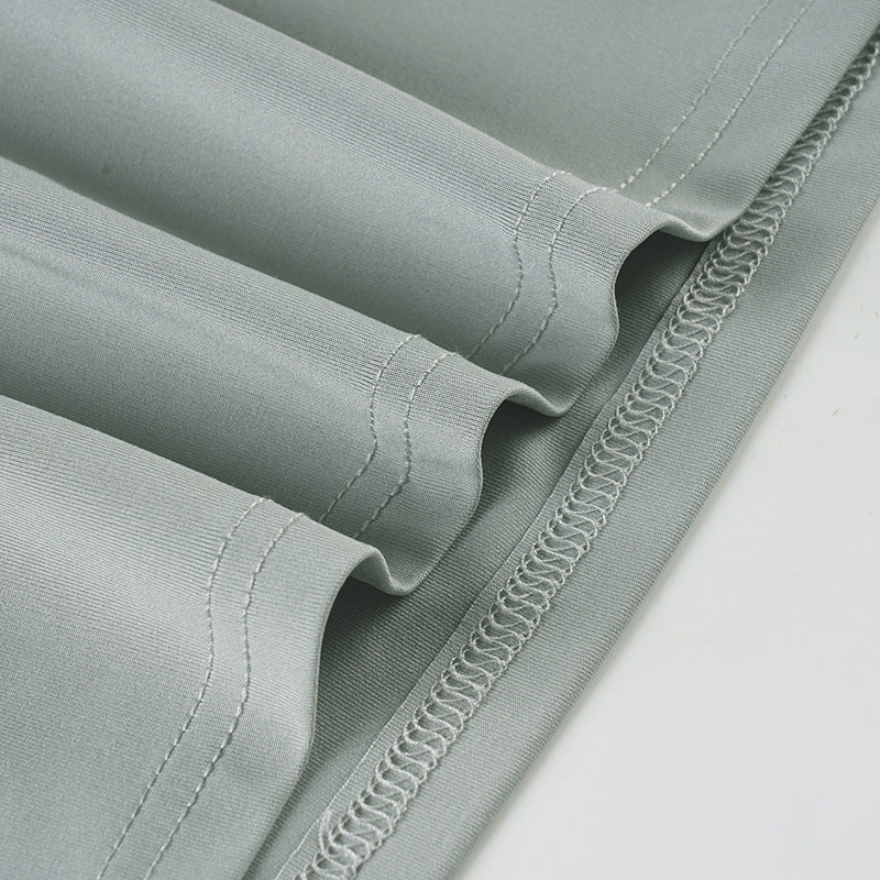 Women sexy V-neck long-sleeved bodycon dress 13