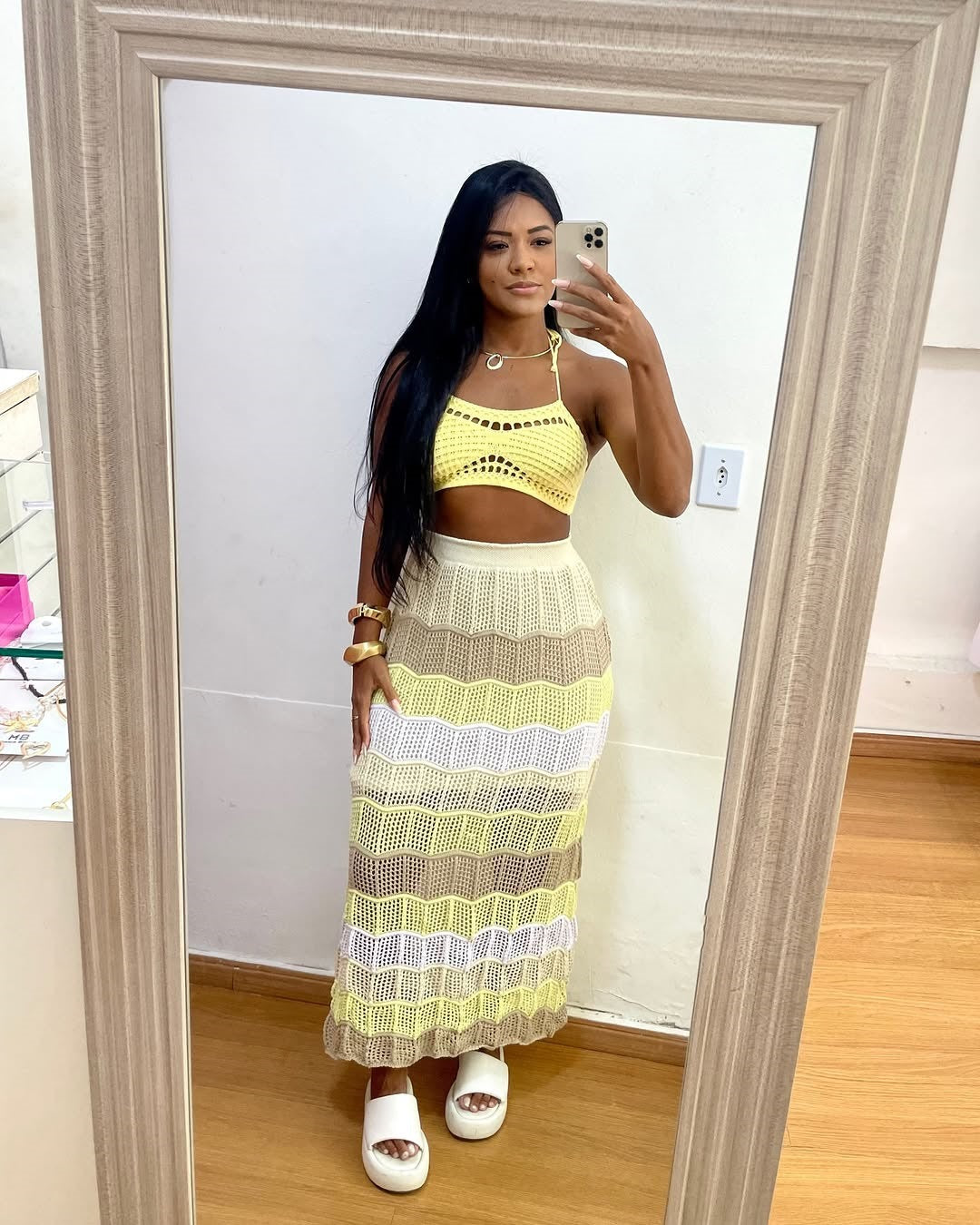 Casual Beach Bikini Cover-Up Colorful Women's Skirt 3