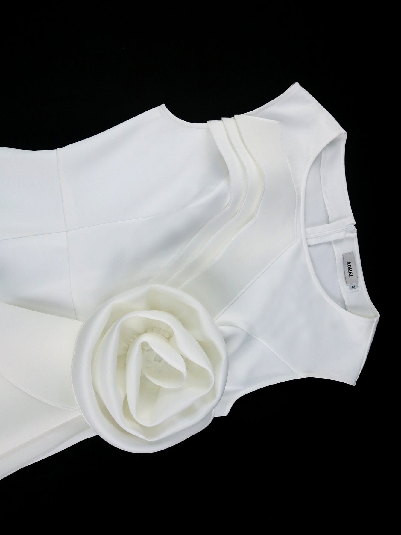 Floral White Dress Bridesmaid & Party Formal Wear 10