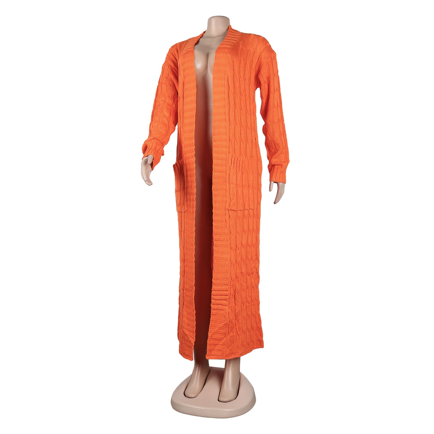 Women Solid Cardigan Sweater 45