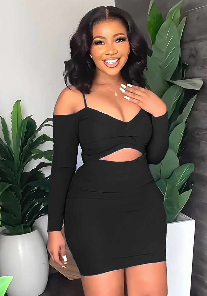 Women Sexy Strapless Strap Bodycon Dress