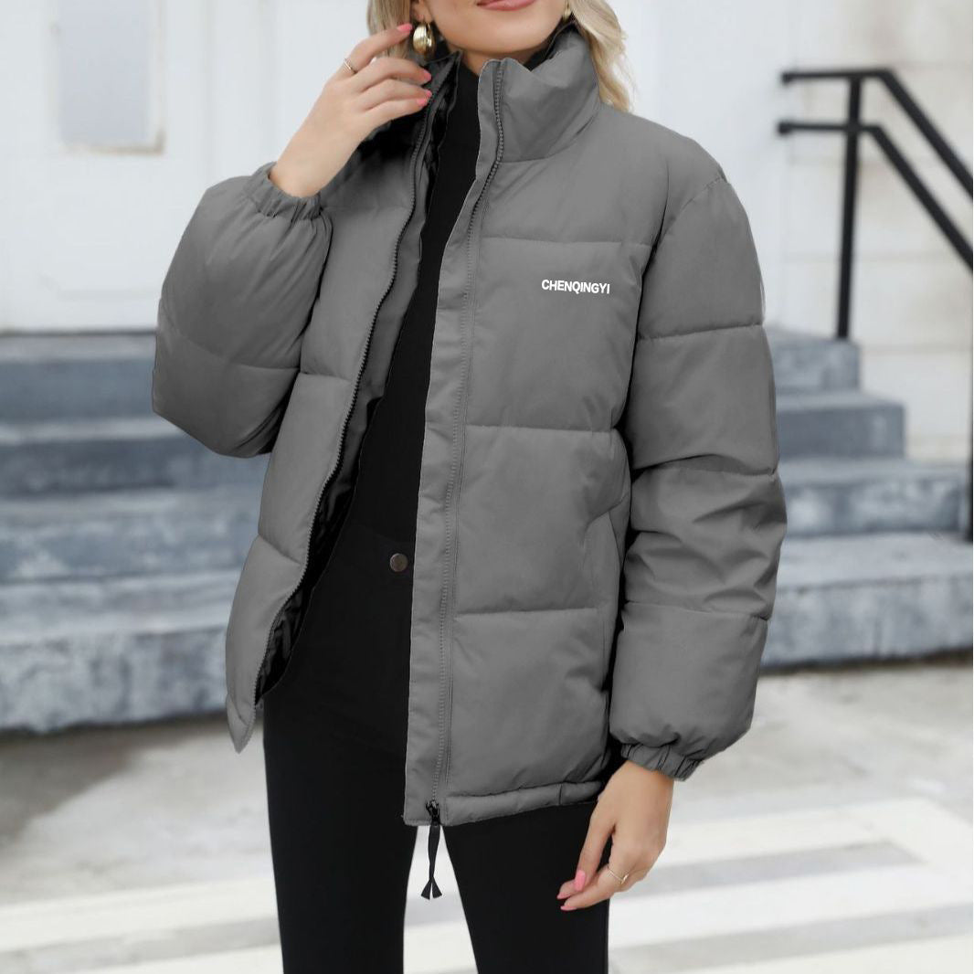 Plus Size Women's Warm Coat Winter Puffer Clothes Dowm Jacket 3