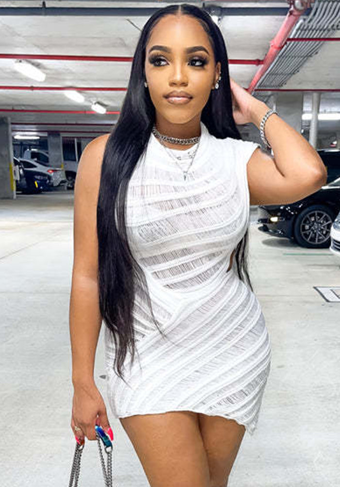 Women Sexy Cutout Bodycon Dress