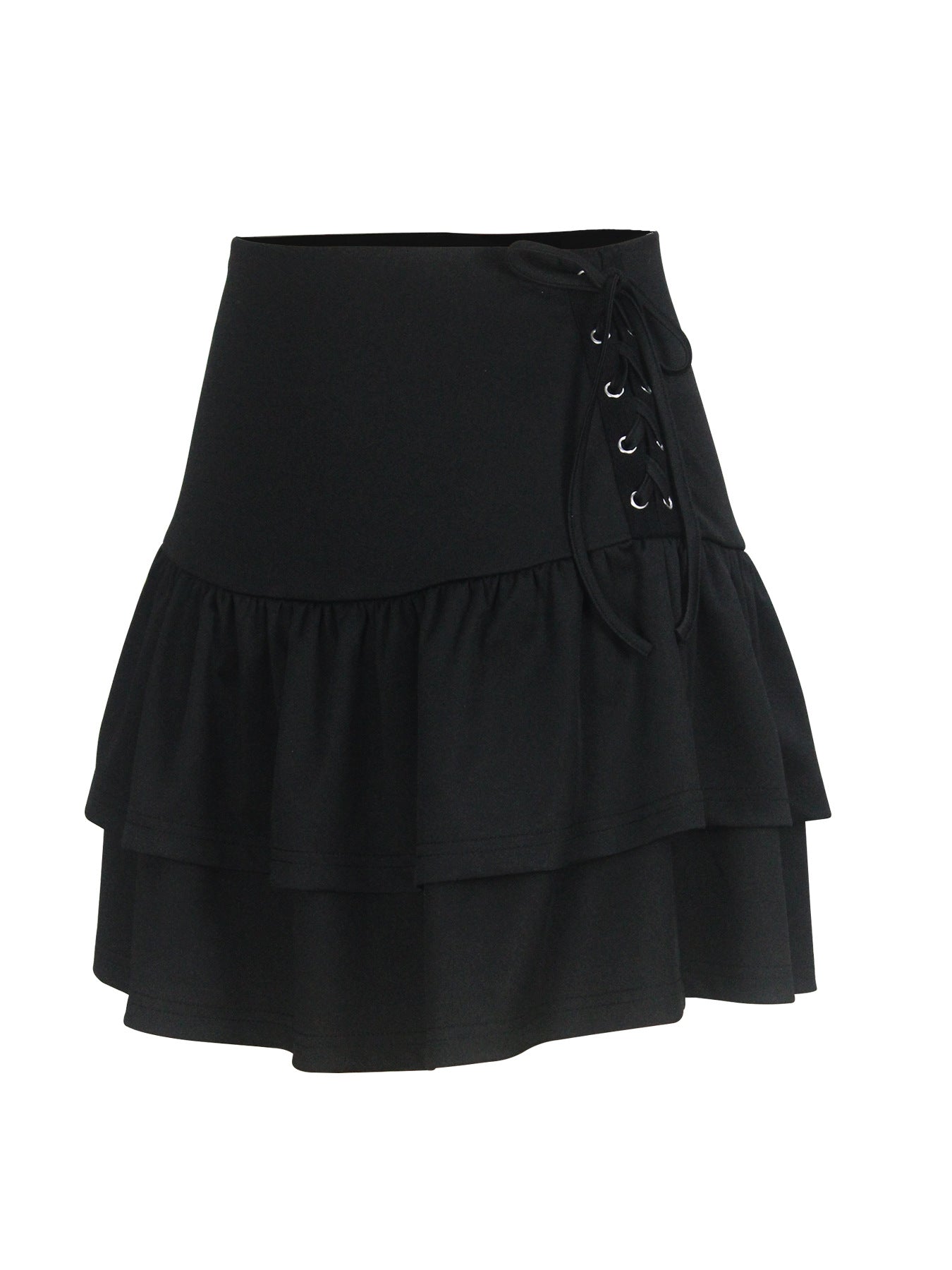 Women Elegant Ruffle Skirt 4