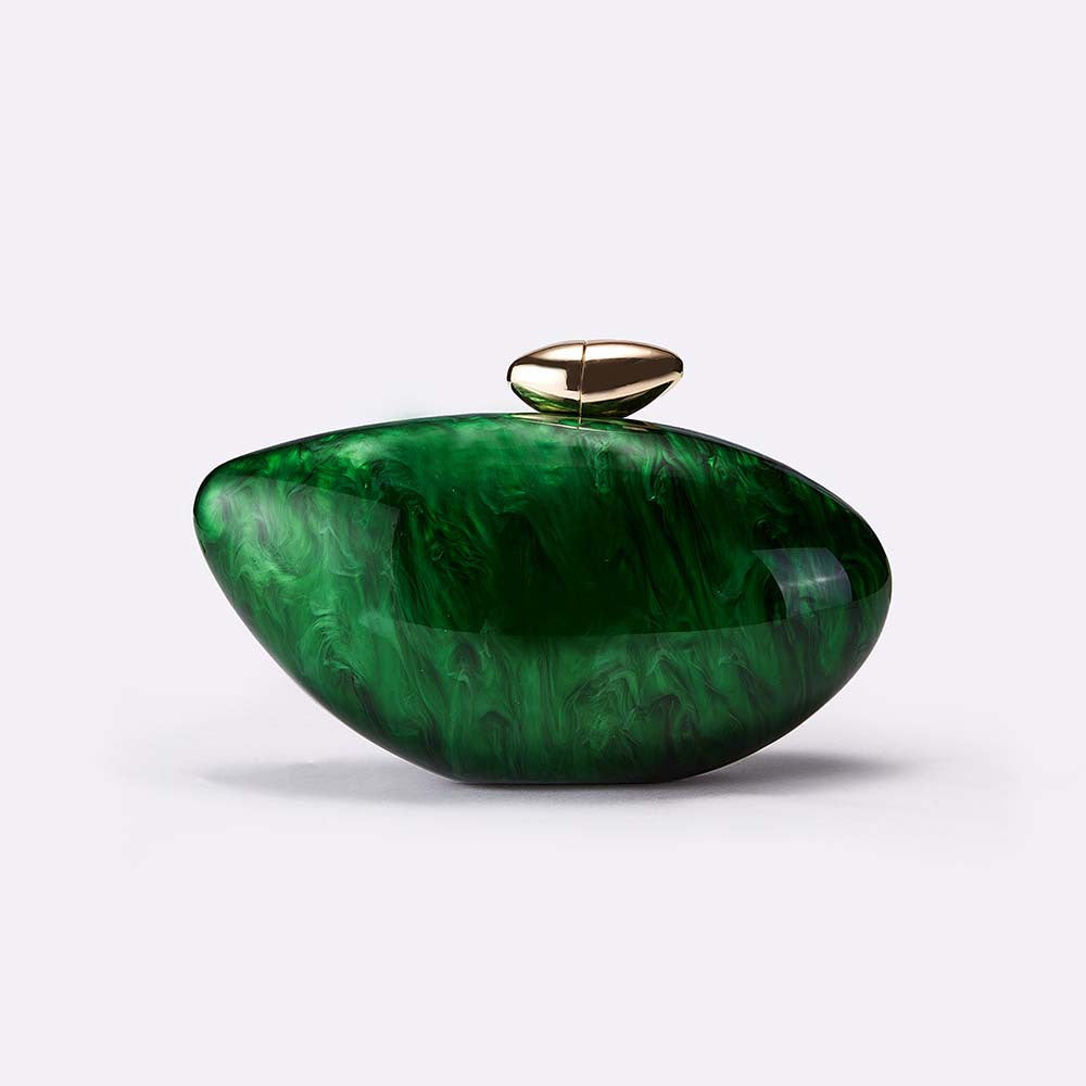 Transparent Fashion Bullet-Shaped Acrylic Evening Clutch for Women 5