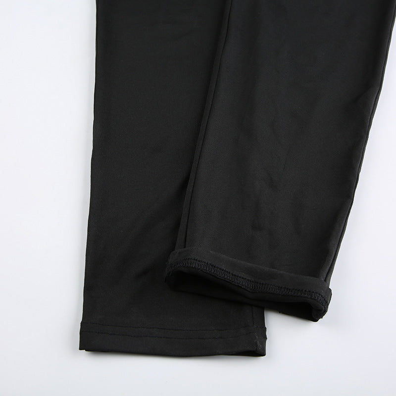 Women Casual Solid Hooded Long Sleeve Knot Jumpsuit 15