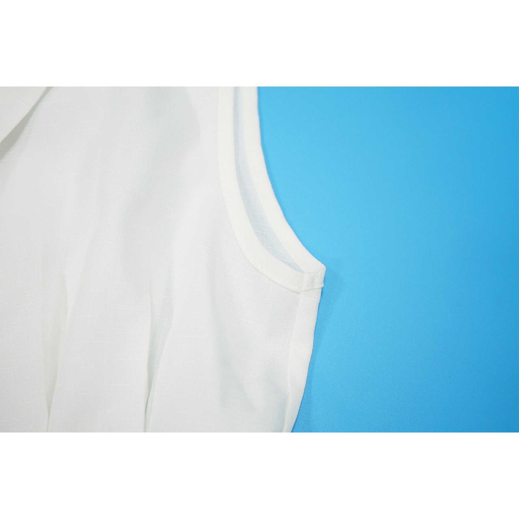 Women Casual Solid Sleeveless Wide Leg Jumpsuits 15