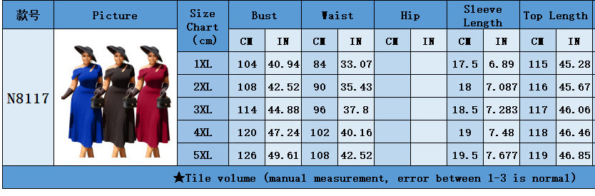 Summer Fashion Women's Slash Shoulder Cut-Out Solid Slim Waist Long Dress 12