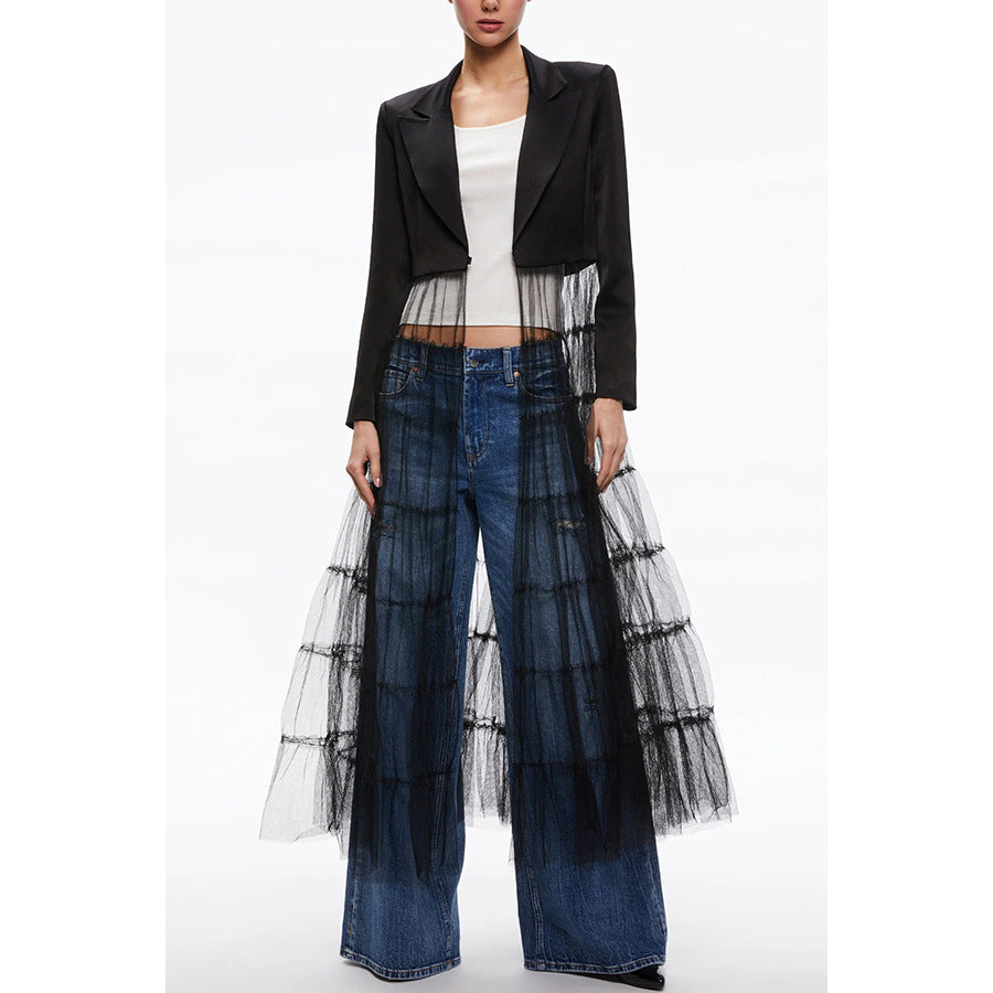 Women Turndown Collar Loose Casual Dress 4