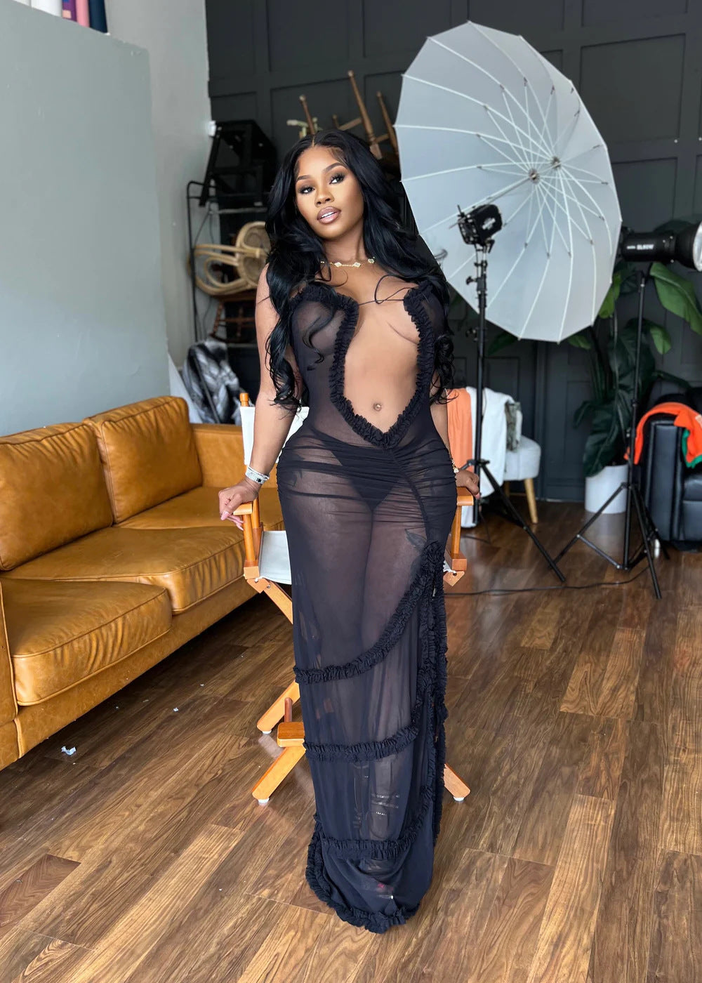 Women Summer Mesh Dress 4