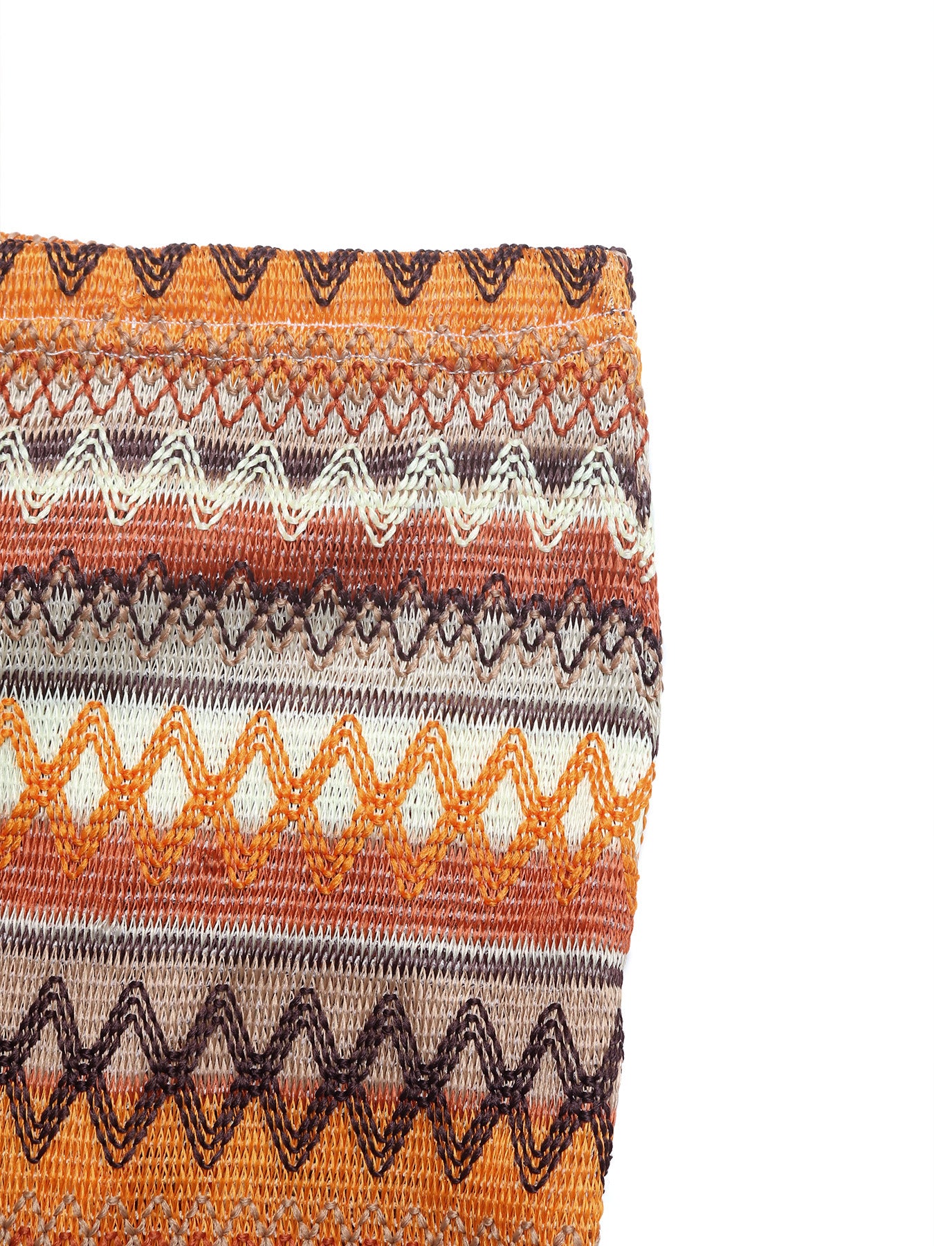 Women's summer Holidays knitting sleeveless Halter Neck vest drawstring short skirt two-piece set 9