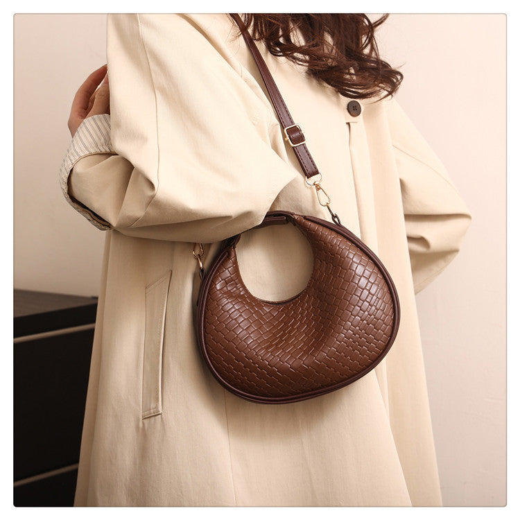 Retro Versatile Simple Diamond Women's Bag Shoulder Handbag 18