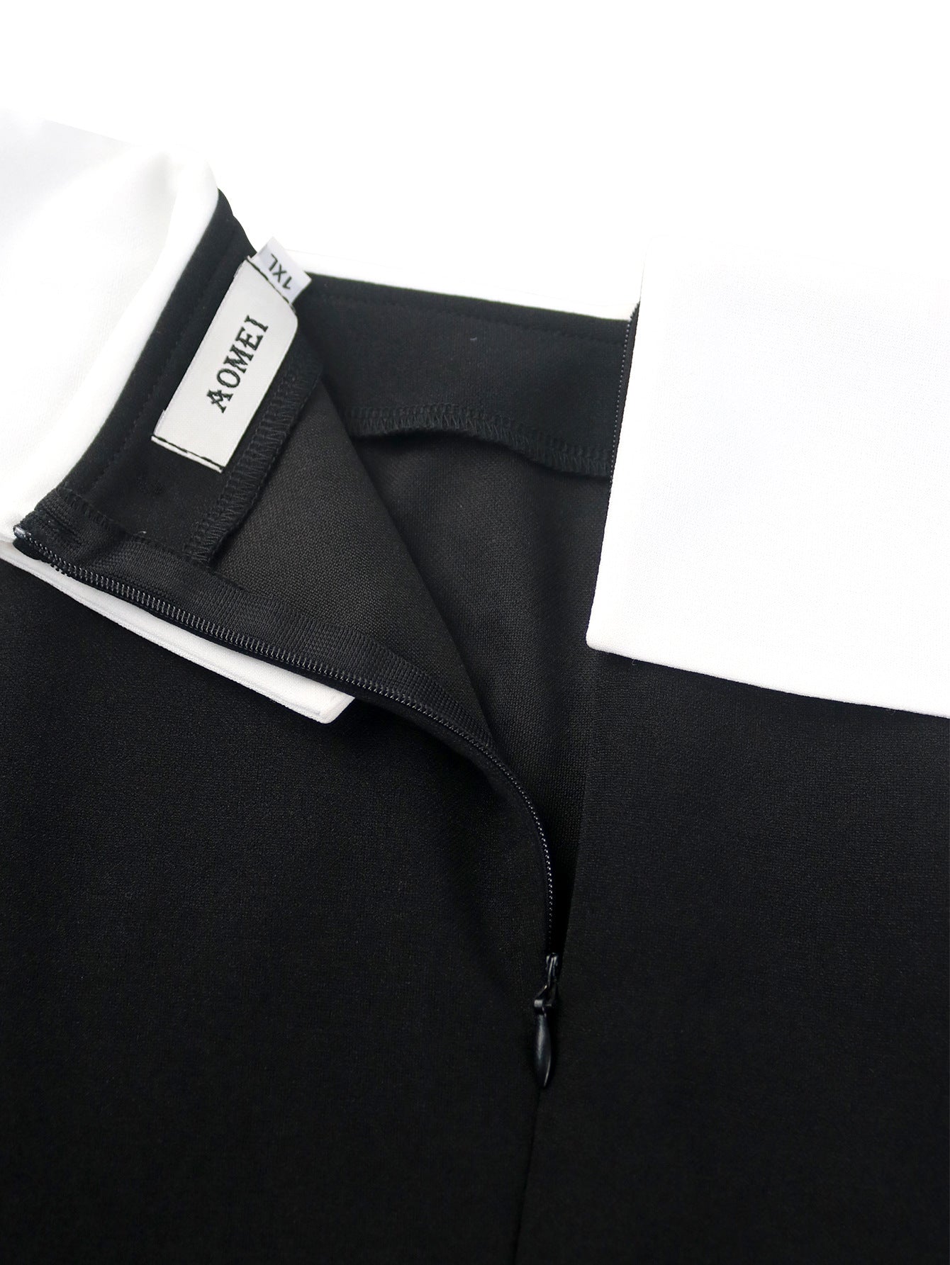 Plus-Size Contrast Off-Shoulder Formal & Cocktail Party Bodycon Dress 16