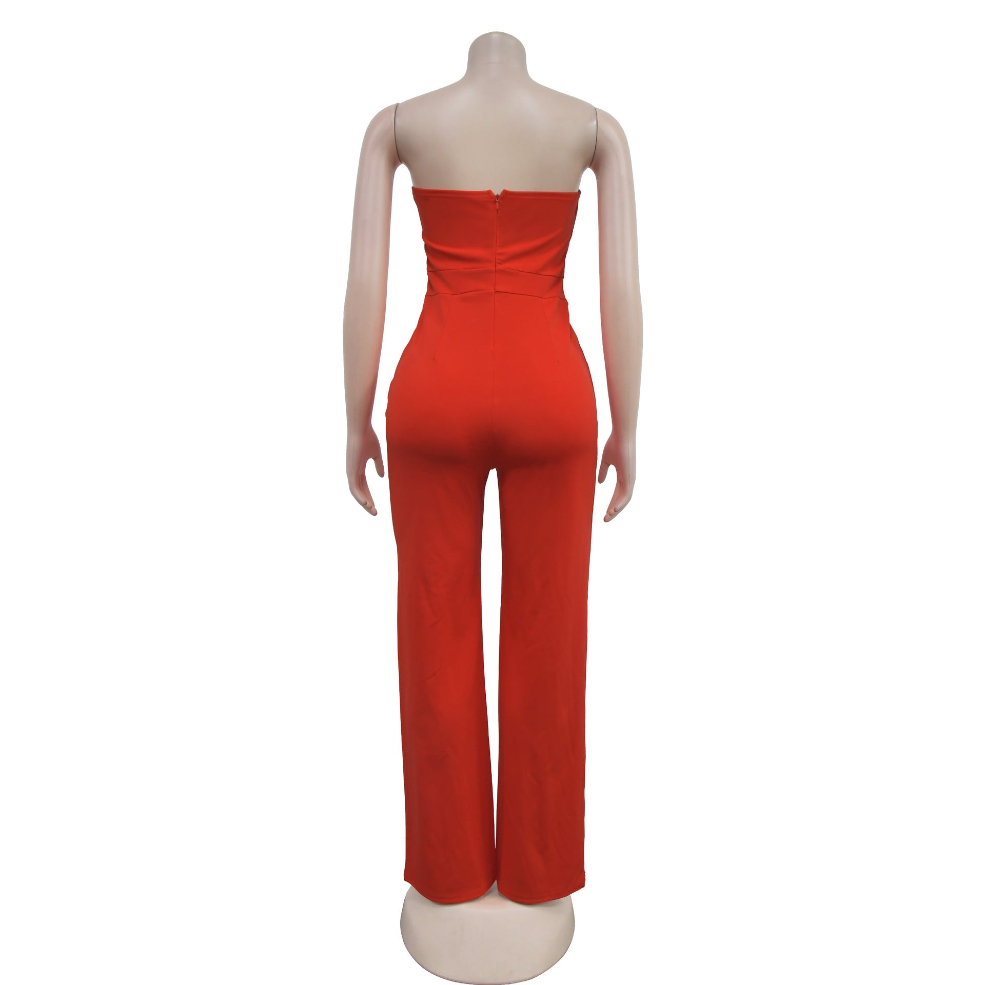 Women Sleeveless Button Jumpsuit 23