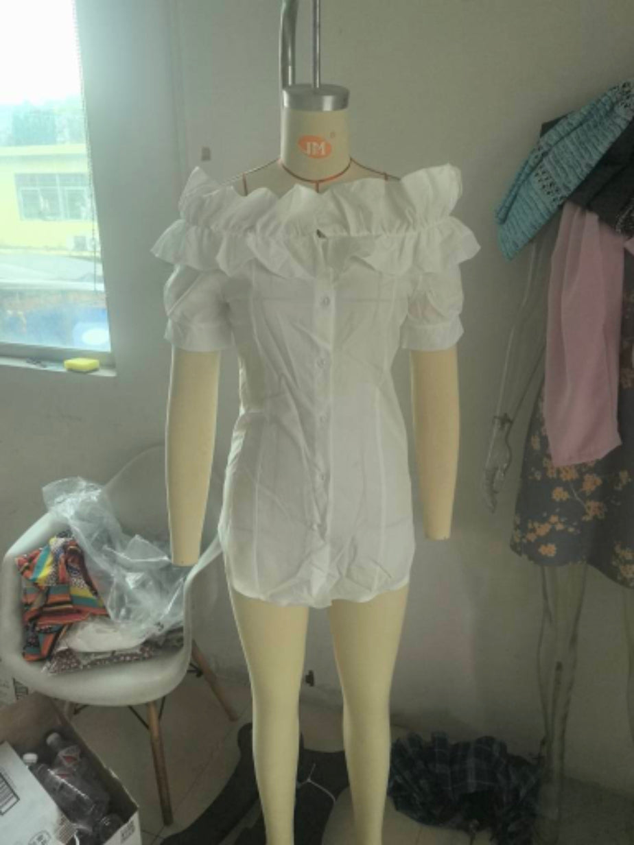 Women Cardigan Off Shoulder Shirt 11