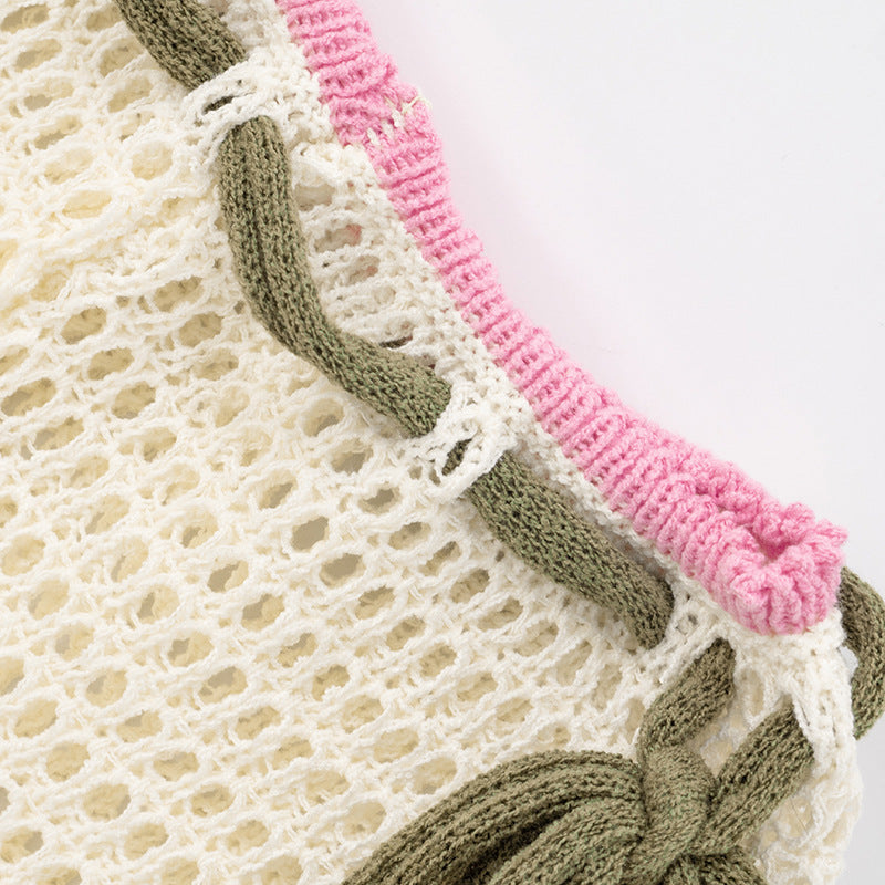 Women Drawstring Lace-Up See-Through Shorts 9