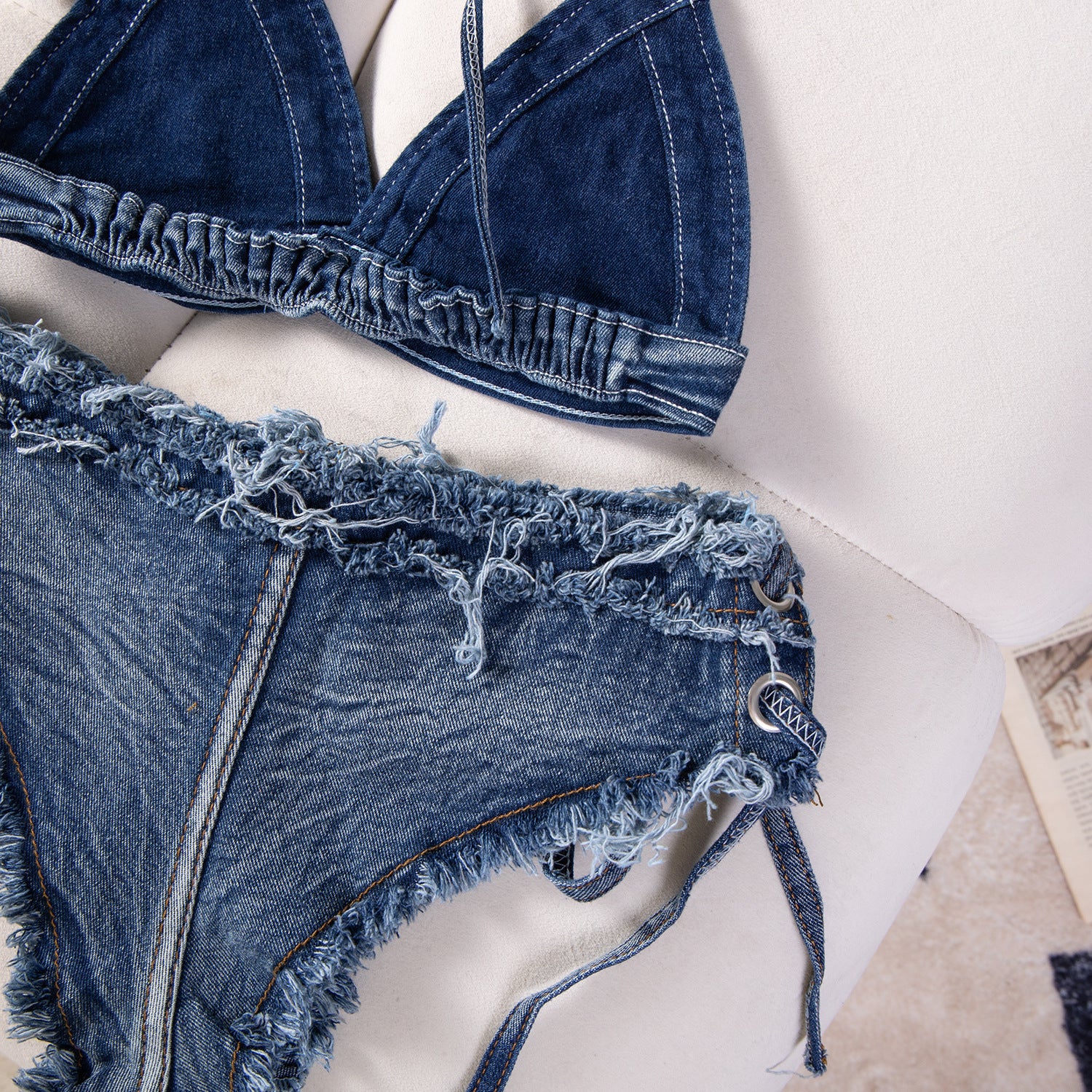 Women Denim Bikini Set 11