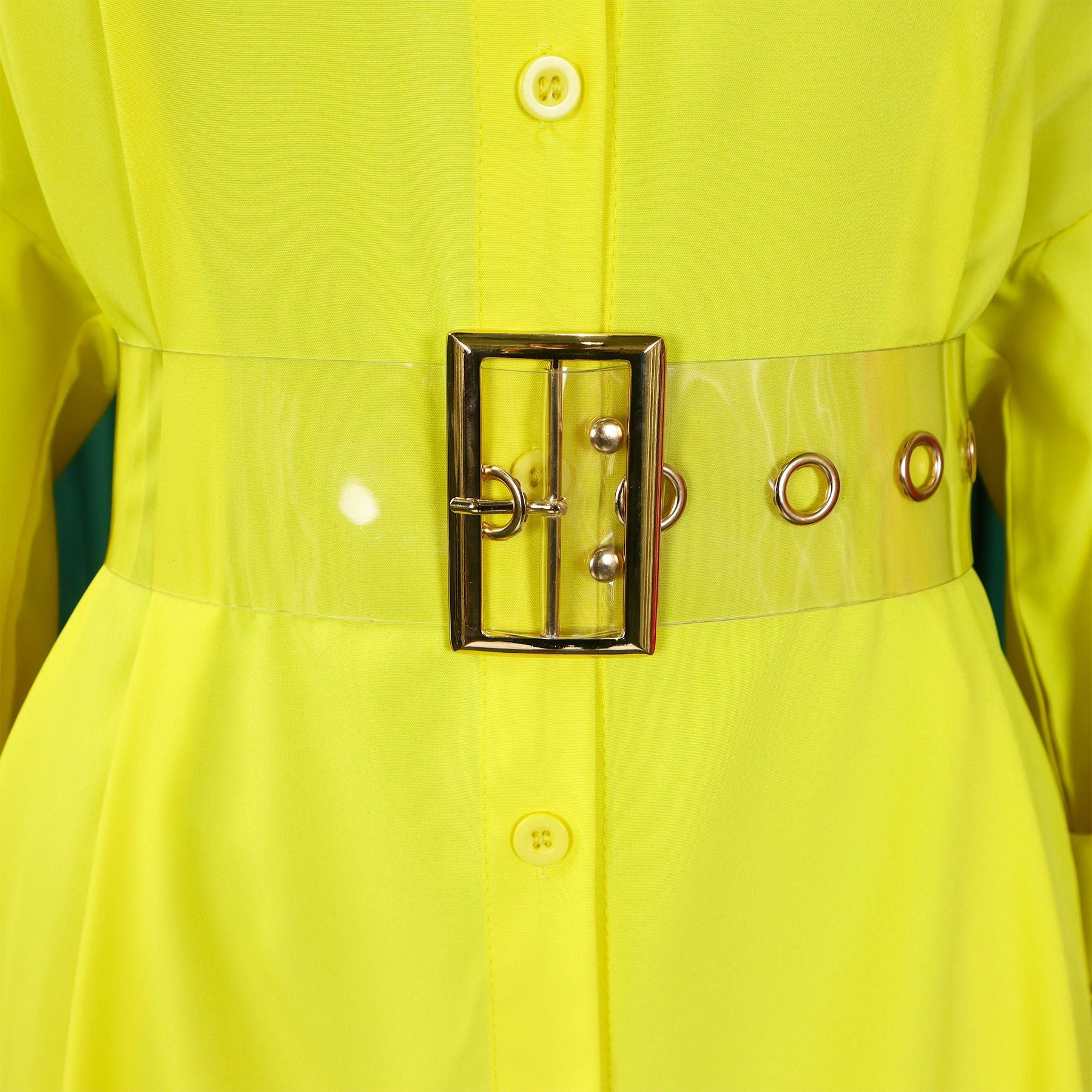 Women's Turndown Collar Solid Color Fashion Loose Casual Button Irregular Shirt Dress 16