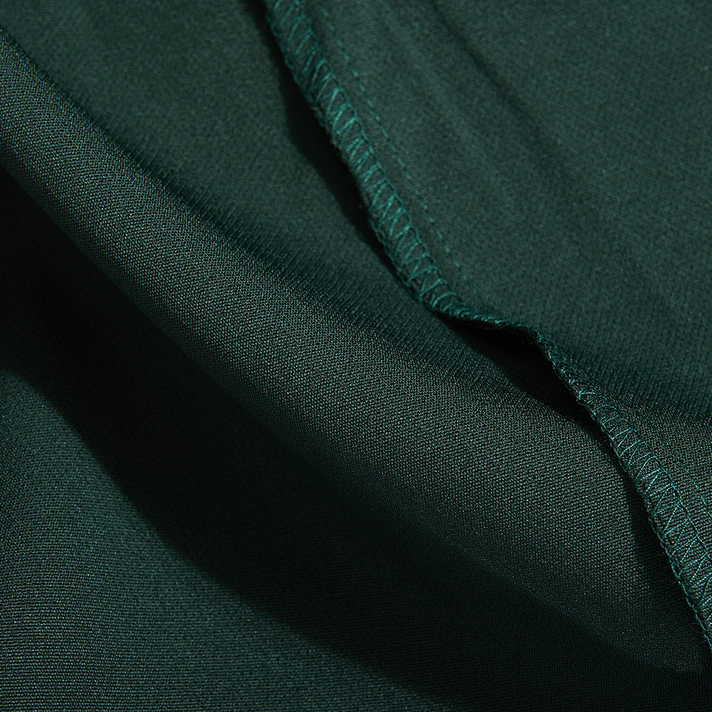 Spring Sexy See-Through Mesh Long Sleeve Double Breasted Slim Waist Chic Women Blazer Dress 44