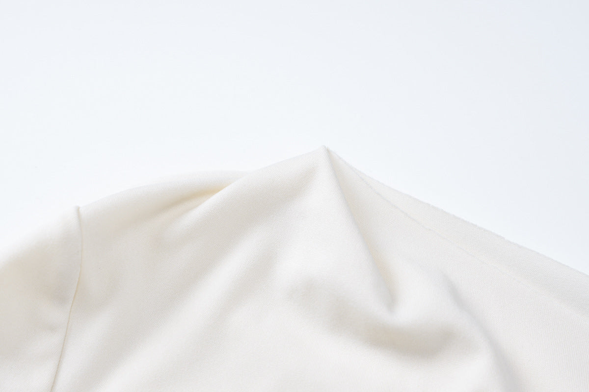 Women summer one-shoulder Slash Shoulder lace-up Solid dress 16