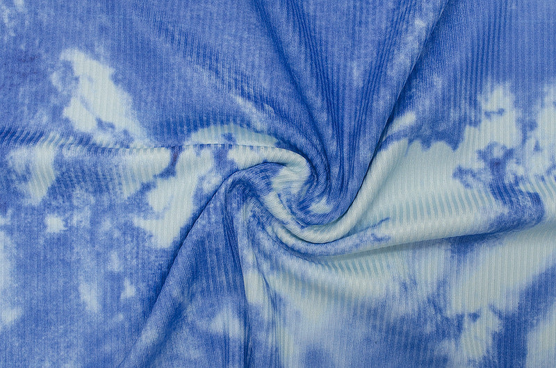 Women Spring Summer Print Stand Collar Long Sleeve Bodycon Dress 15