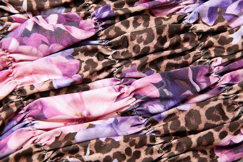 Spring Summer Strapless Crop Top Bodycon Mini Skirt Two Piece Set 15