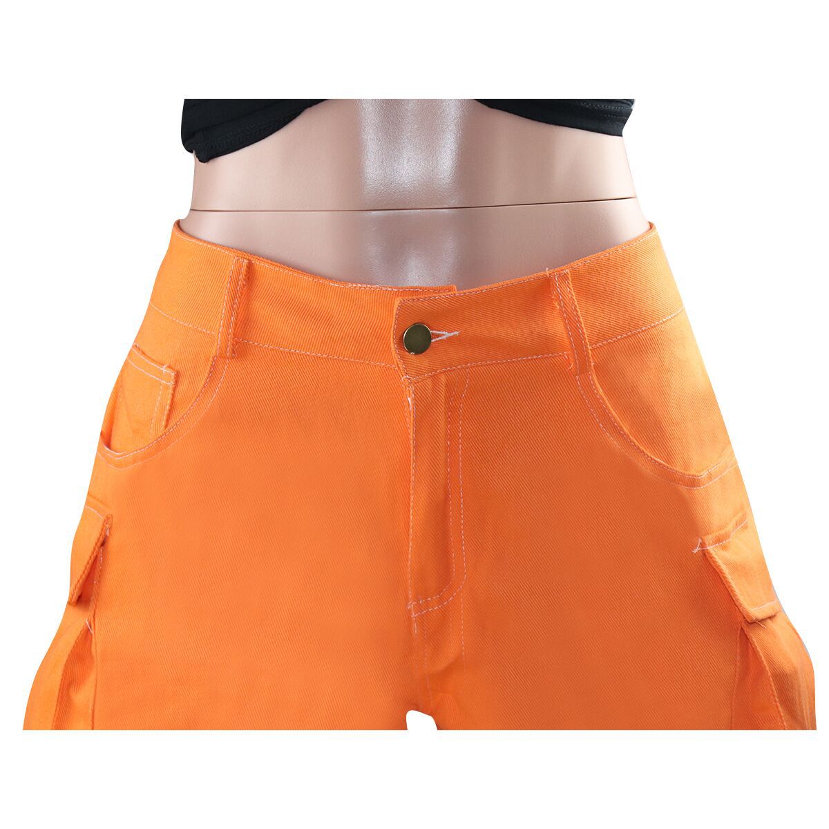 Women's Pocket Denim Shorts Casual Summer Style 20