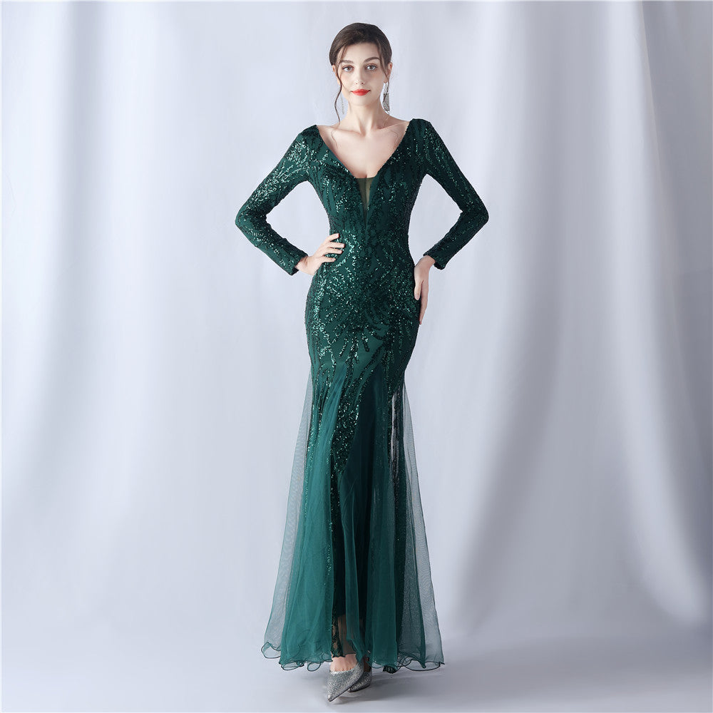 Plus Size 3xl 4xl Sequin Formal Party Evening Dress 3