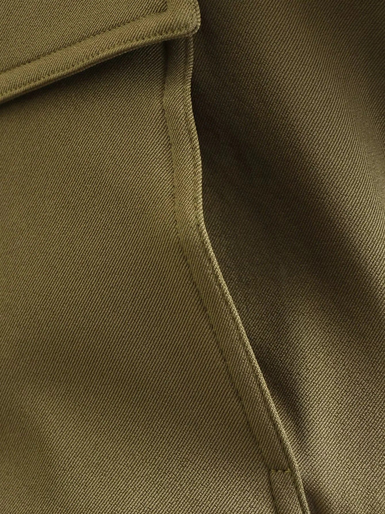 Women's Bomber Jacket Spring and Autumn Pocket Long Sleeve Casual Single Breasted Coat 50