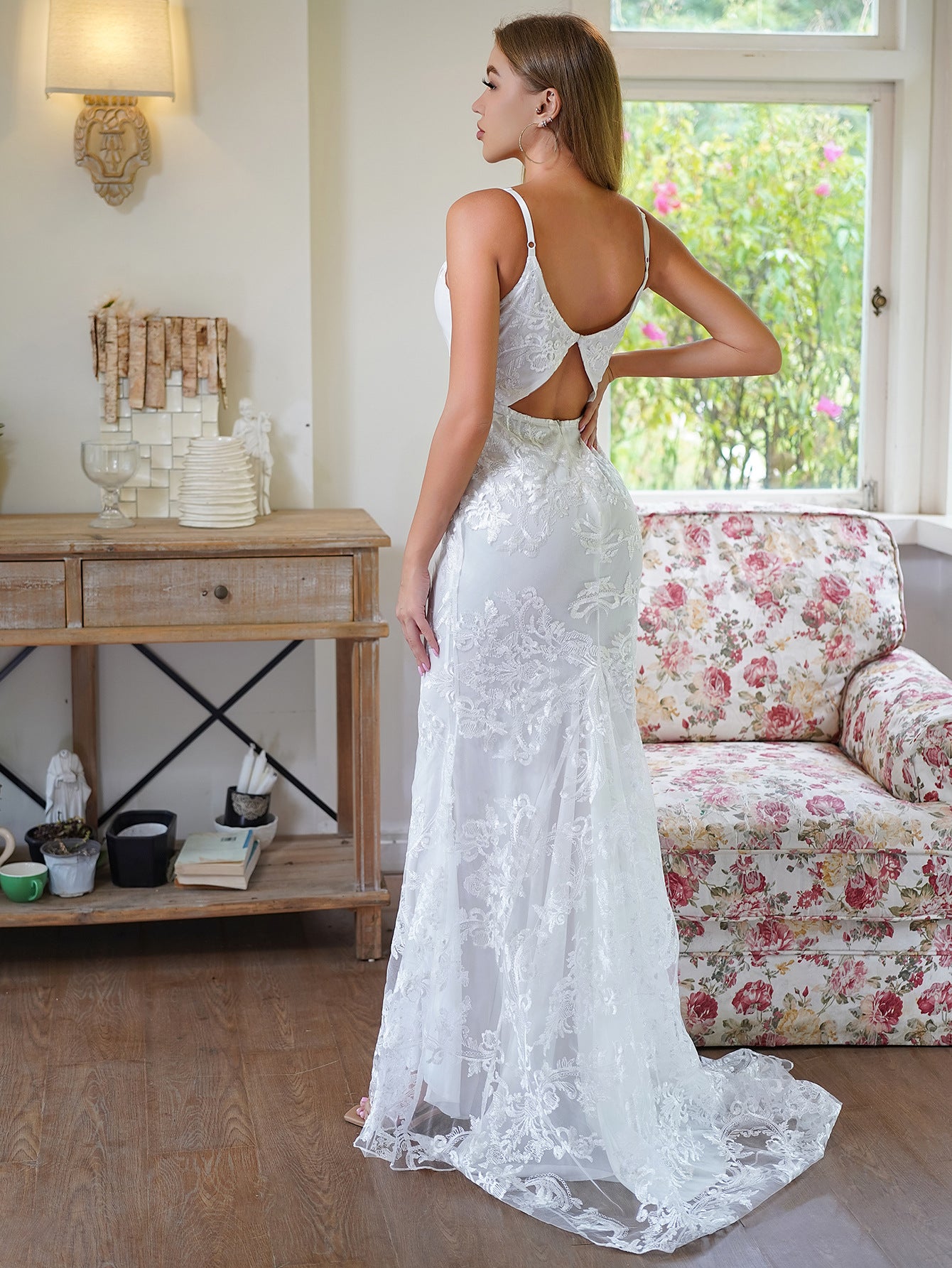 Dresses Sexy Formal Party Slim Bridesmaids Wedding Dresses 6