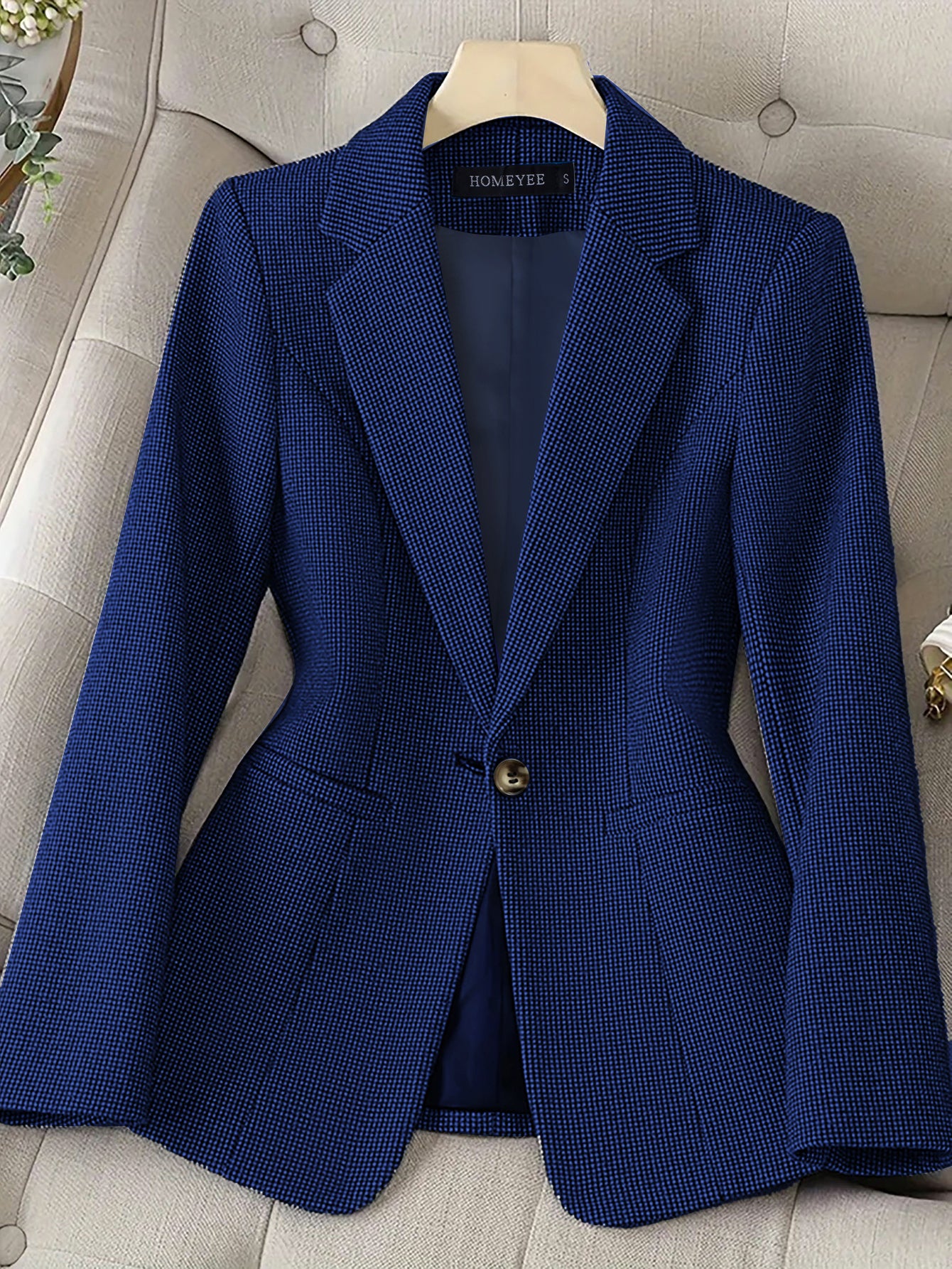 Women Casual Retro Blazer Top