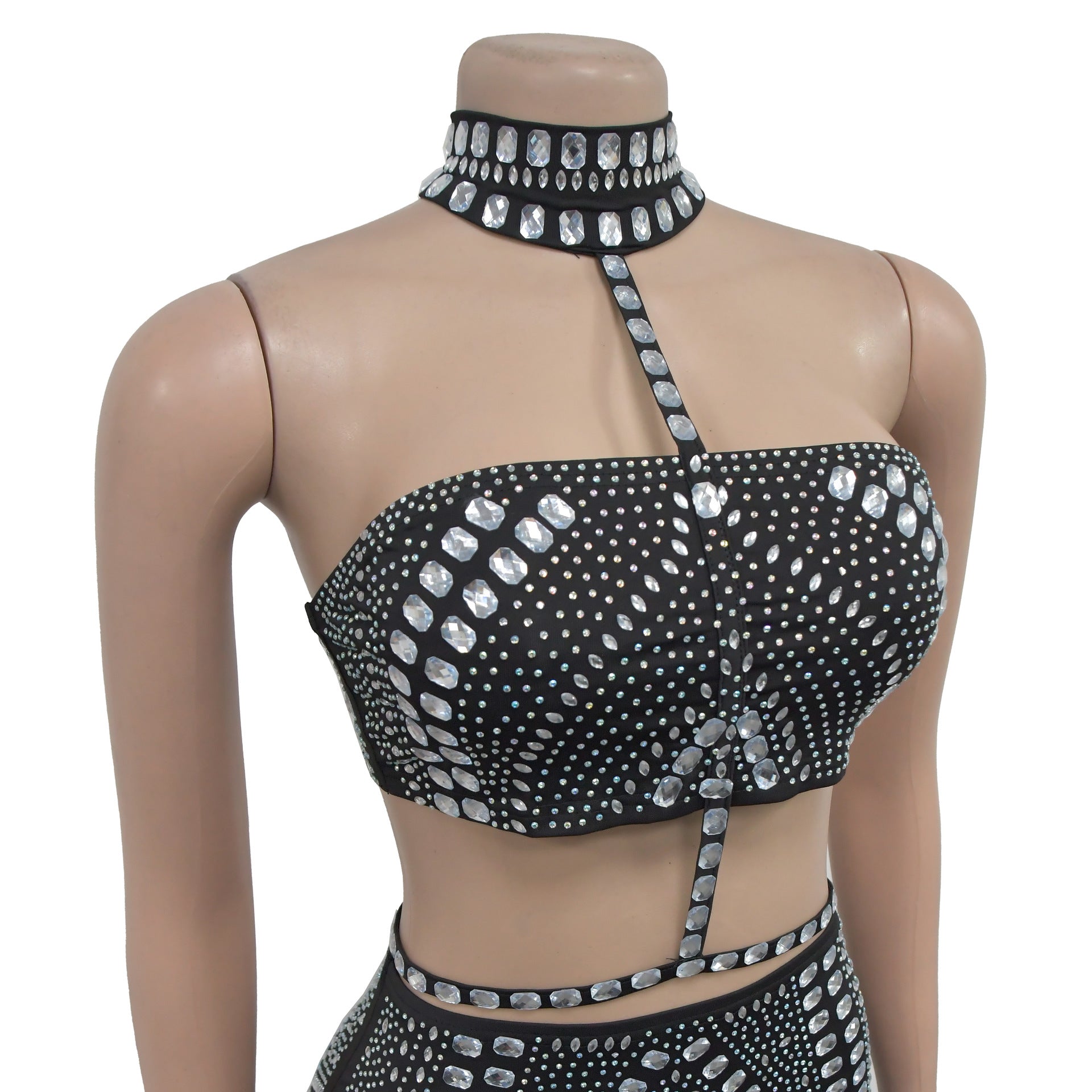 Women Sleeveless Beaded Dress 14