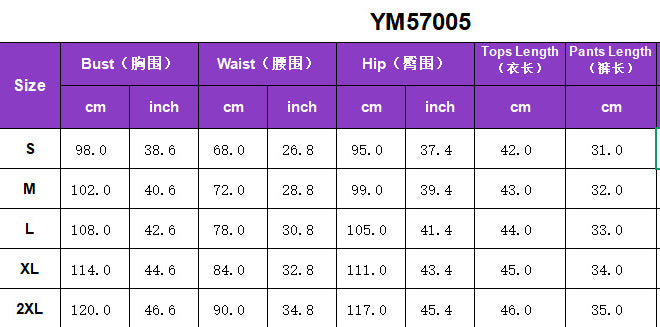 Women Summer Casual Denim Top and Shorts Two Piece Set 9