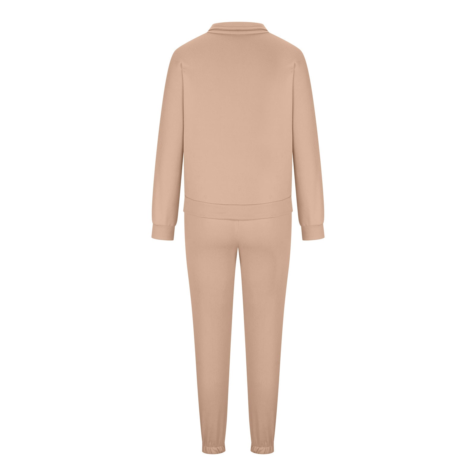 Women long-sleeved Casual Top and Pants sports two-piece suit 12