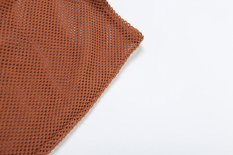 Summer Sexy See-Through Lace-Up Bra Low Waist Slim Skirt Two Piece Set 18