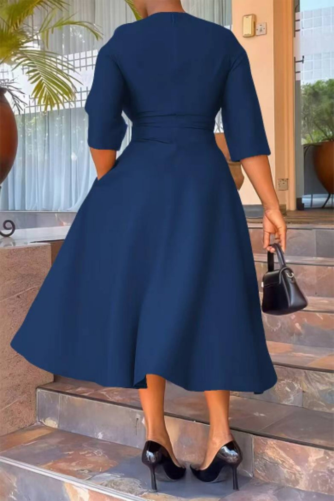 Women solid dress 25