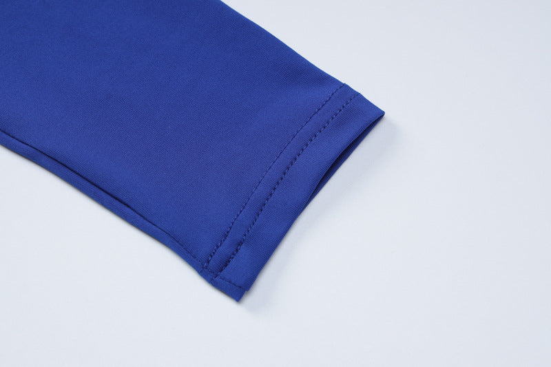 Women's Autumn Fashion Chic Solid Color Slim Fit Hooded Long Sleeve Dress 14