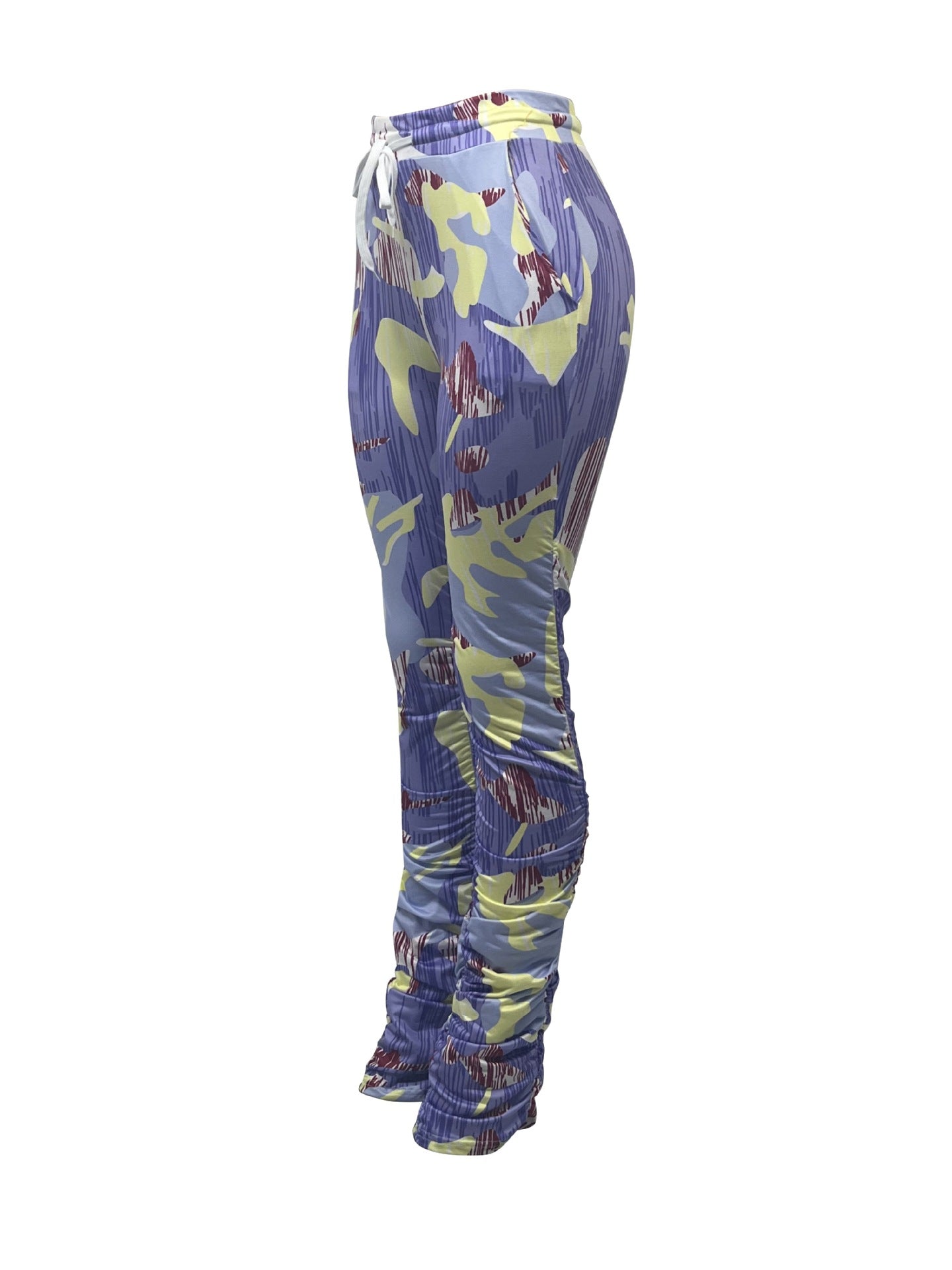 Women Printed Pocket Trousers 12