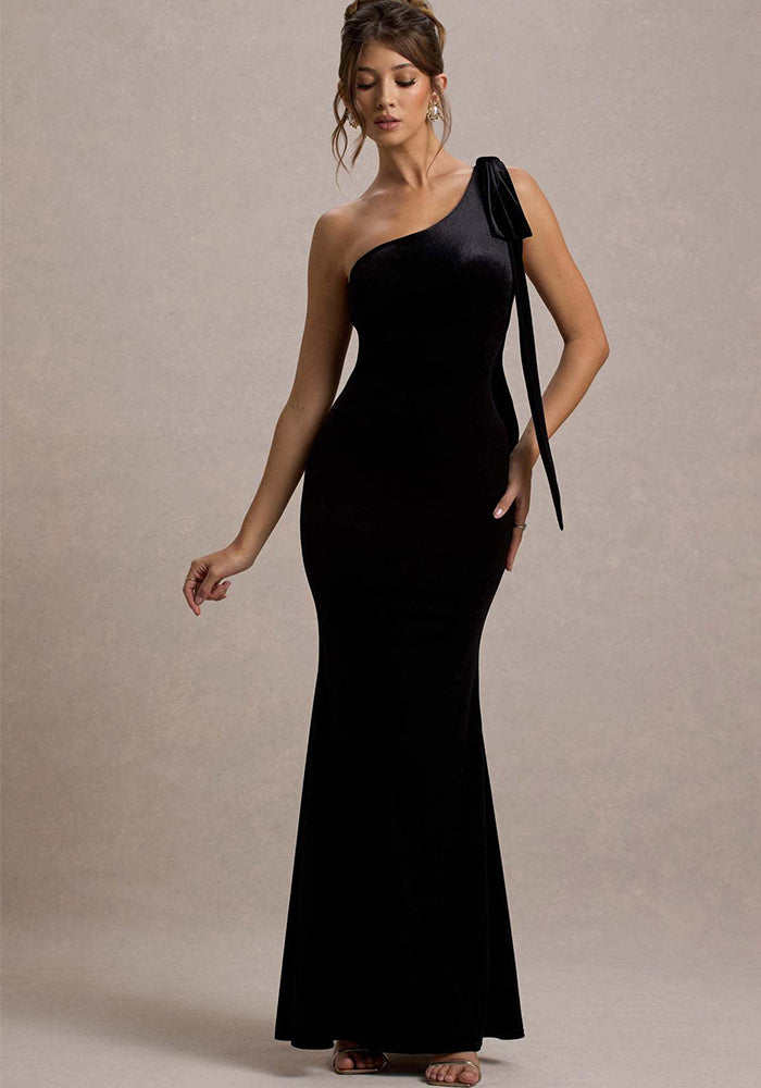 Women spring and summer Solid Casual sexy Slash Shoulder sleeveless Bodycon Dress