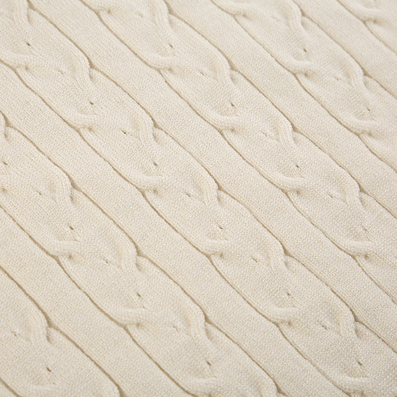 Comfortable Casual Solid Color Sweater Suit Autumn Round Neck Loose Top High Waist Shorts Two-Piece Trendy Set 16