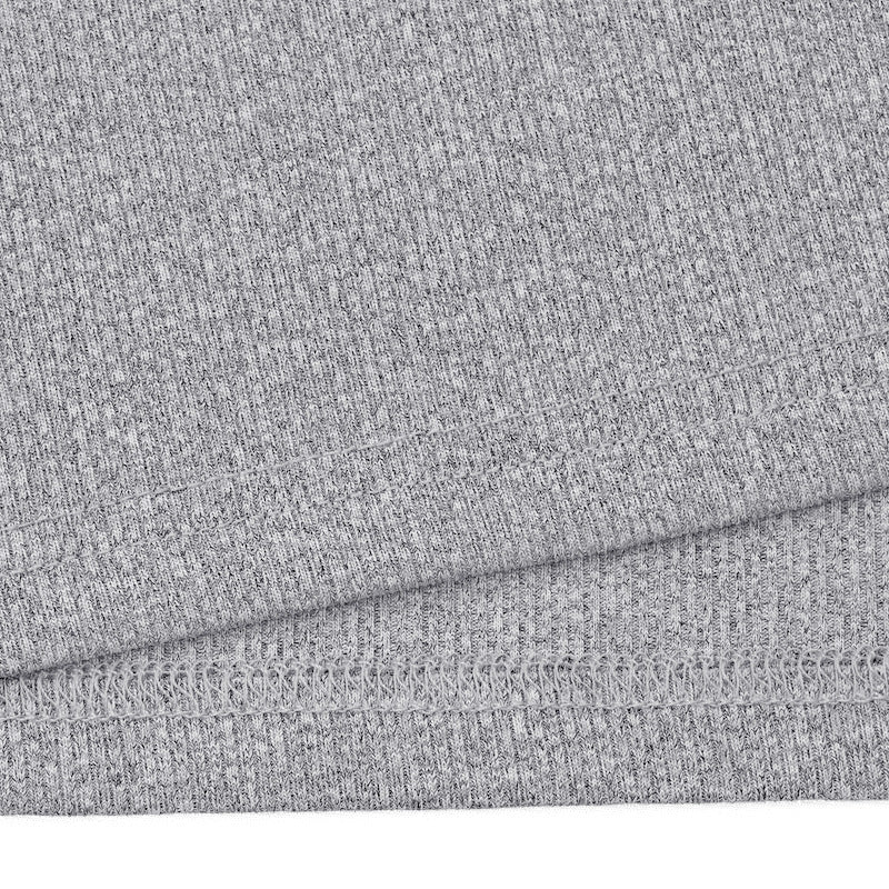 Knitting Ribbed Summer Solid Color Fashion Casual Suit 53