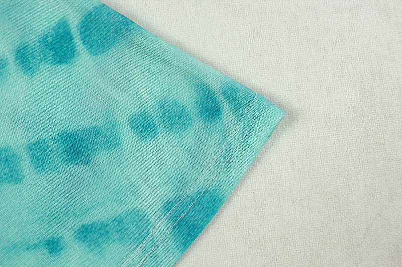 Women Printed Mesh Waist Bodycon High Neck Long Sleeve Chic Dress 15