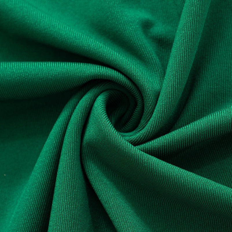 Women contrast long sleeve Crop Top and trousers Casual two-piece set 20