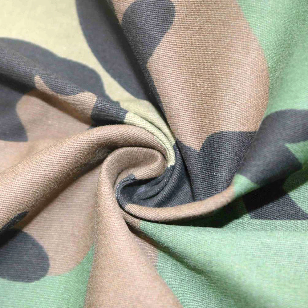 Women's Long Casual Fashion Camouflage Printed Patched Jacket 25