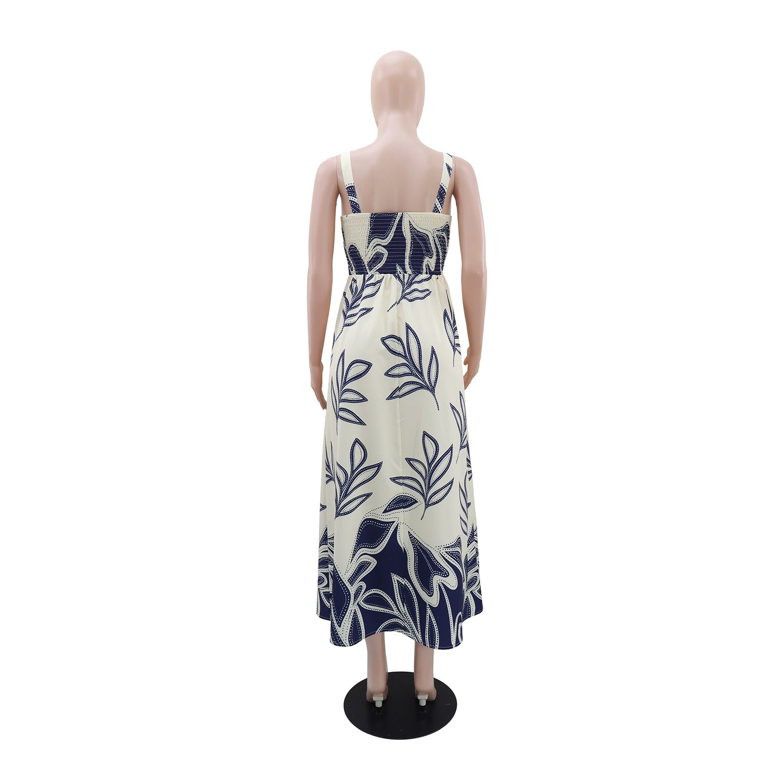 Women Holidays Printed Casual Sleeveless Dress 5