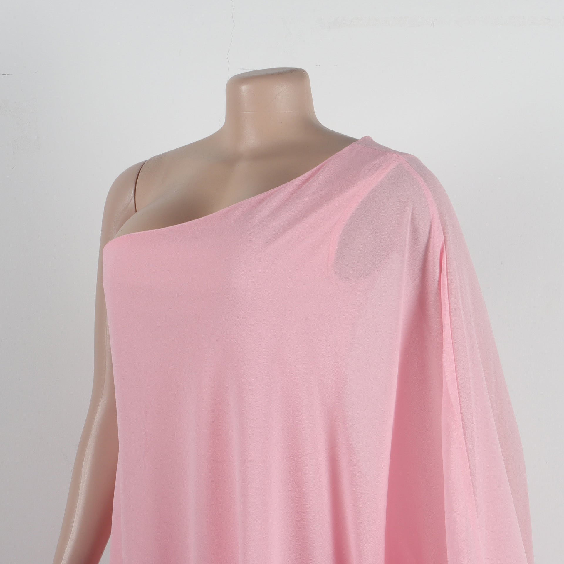 Women Sexy One Shoulder Sleeveless Stretch Jumpsuit 60